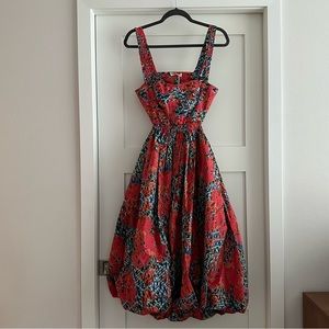 Ulla Johnson "Olympia" printed floral dress NEW WITH TAGS SIZE 4